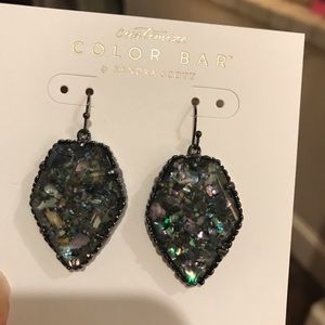 Kendra Scott GM Crushed Abalone Corley Earrings